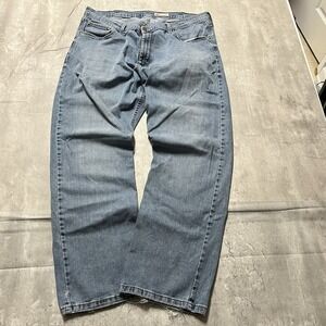 Wrangler Jeans Mens size 40x32 relaxed Boot Western Rodeo workwear Denim